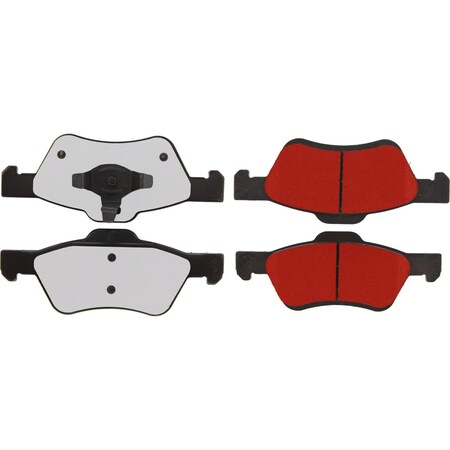 Centric Parts Pq Pro Disc Brake Pads, 500.10471 500.10471